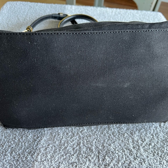 Dooney & Bourke Black Canvas Handbag - Picture 9 of 10